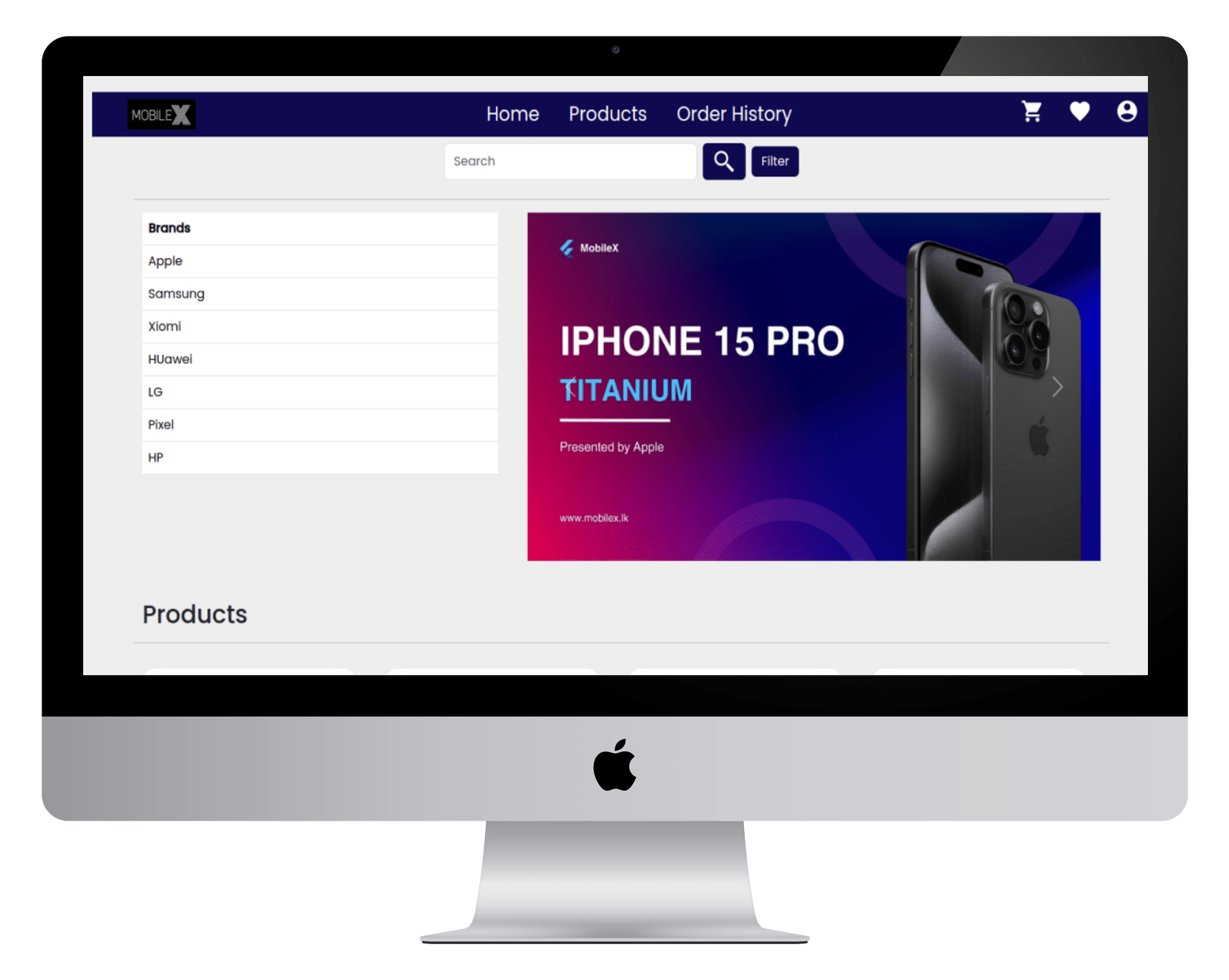 MobileX web application - CodeHive