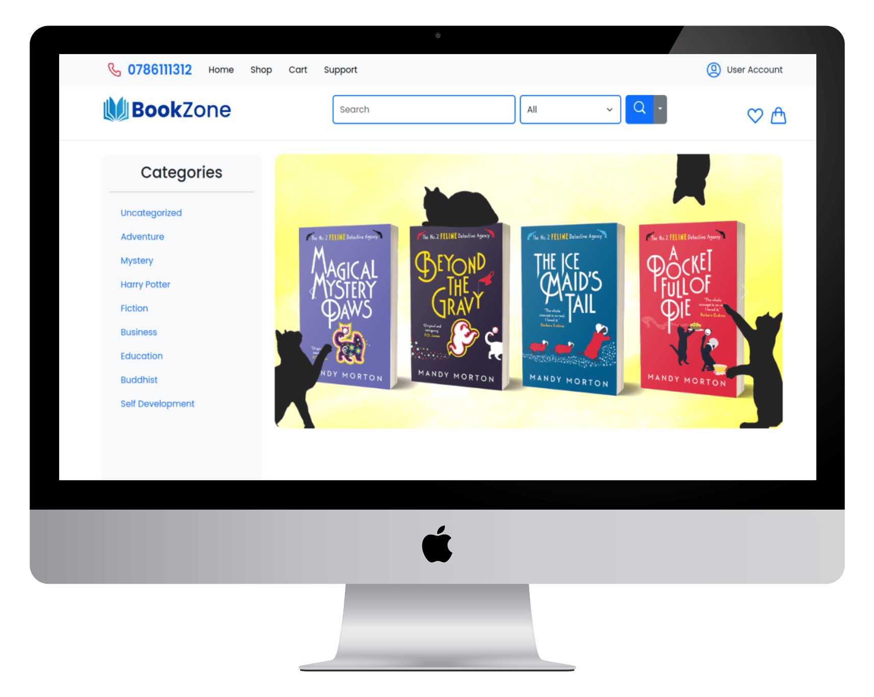 BookZone Web Application - CodeHive